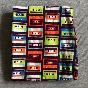 OS Lularoe Cassettes Tape leggings